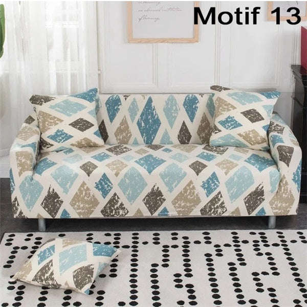 Printed sofa cushion sofa cover sofa cover | Orazek UK Ltd