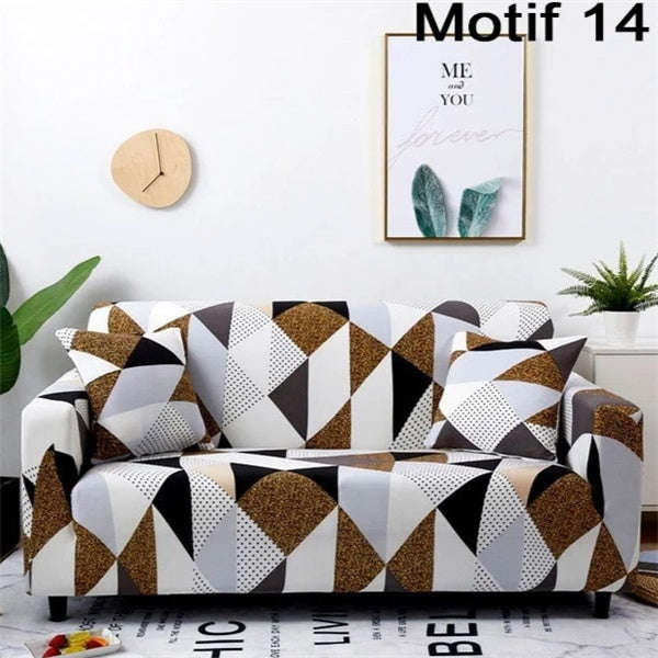 Printed sofa cushion sofa cover sofa cover | Orazek UK Ltd