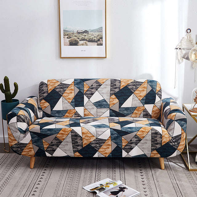 Printed sofa cushion sofa cover sofa cover | Orazek UK Ltd