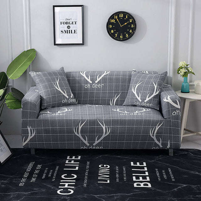 Printed sofa cushion sofa cover sofa cover | Orazek UK Ltd