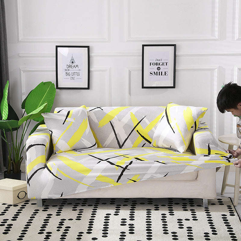Printed sofa cushion sofa cover sofa cover | Orazek UK Ltd