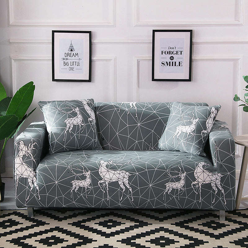 Printed sofa cushion sofa cover sofa cover | Orazek UK Ltd