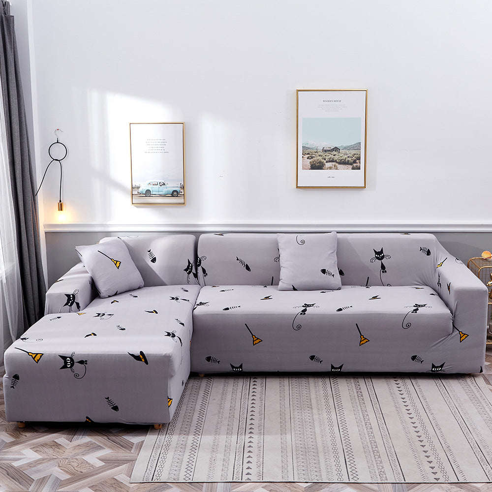 Printed sofa cushion sofa cover sofa cover | Orazek UK Ltd