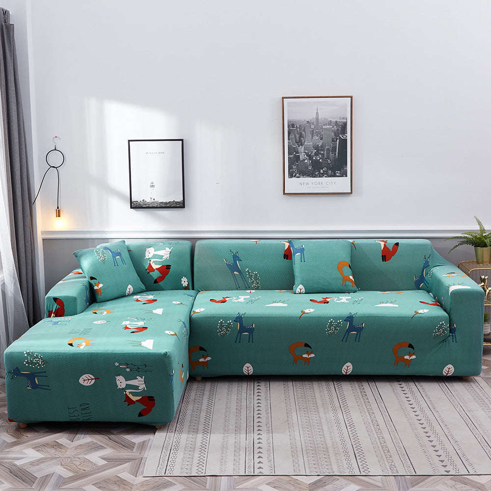 Printed sofa cushion sofa cover sofa cover | Orazek UK Ltd
