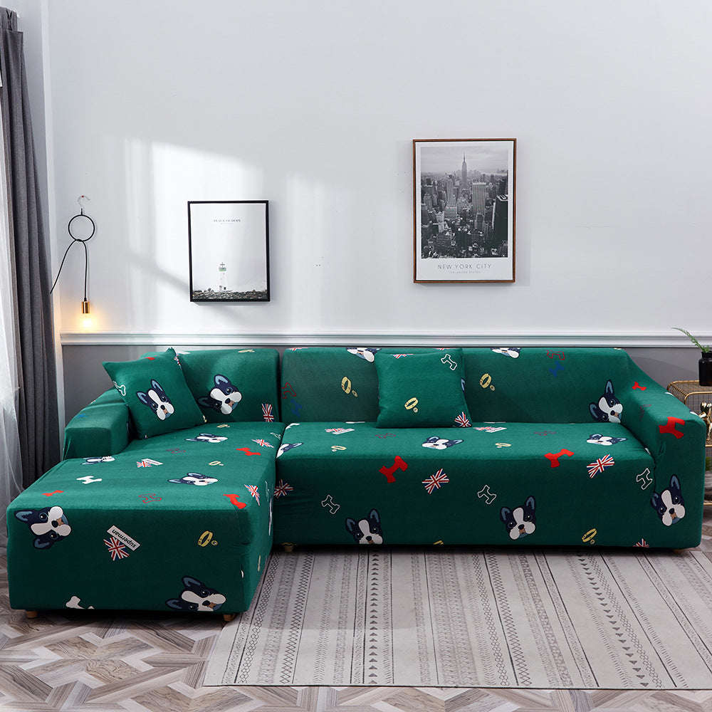 Printed sofa cushion sofa cover sofa cover | Orazek UK Ltd