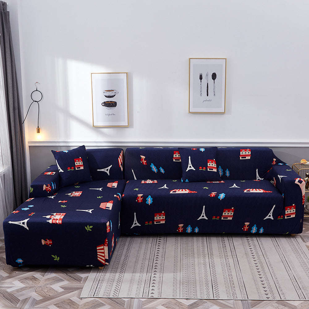 Printed sofa cushion sofa cover sofa cover | Orazek UK Ltd