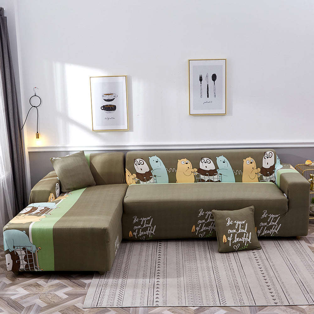 Printed sofa cushion sofa cover sofa cover Orazek UK Ltd