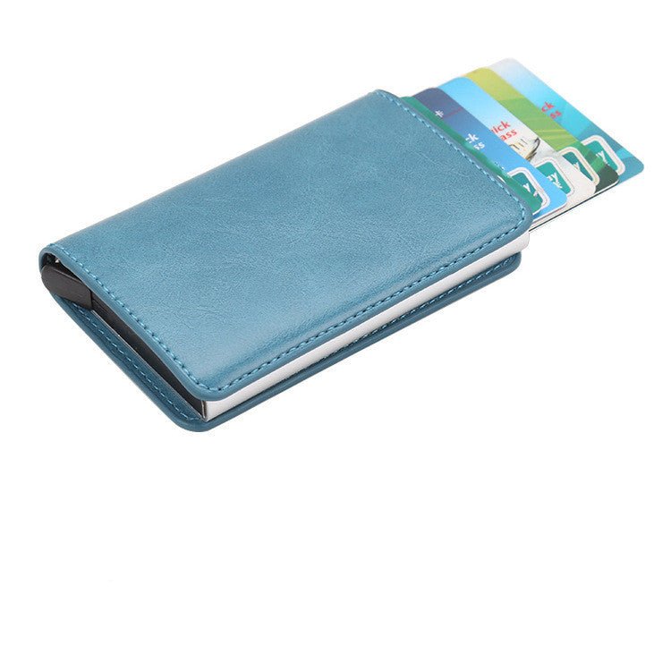 PU Automatic Card Card Holder RFID Multi-function Card Holder | Orazek UK Ltd