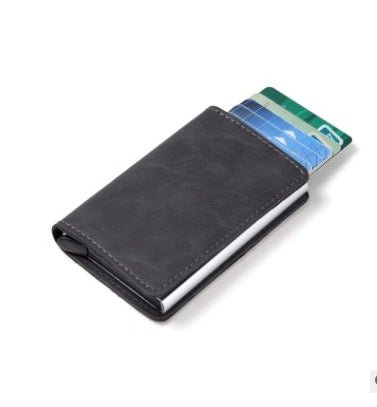 PU Automatic Card Card Holder RFID Multi-function Card Holder | Orazek UK Ltd