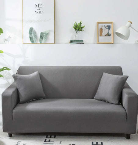 Pure Color Stretch Sofa Cover All-Inclusive Universal Sofa Cover Sofa Cushion Fabric | Orazek UK Ltd