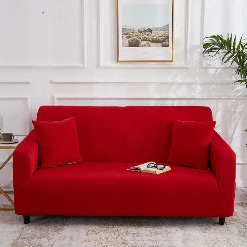 Pure Color Stretch Sofa Cover All-Inclusive Universal Sofa Cover Sofa Cushion Fabric | Orazek UK Ltd