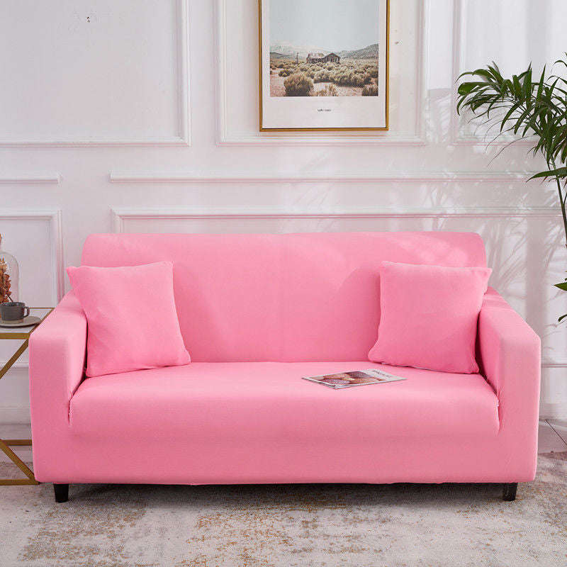 Pure Color Stretch Sofa Cover All-Inclusive Universal Sofa Cover Sofa Cushion Fabric | Orazek UK Ltd
