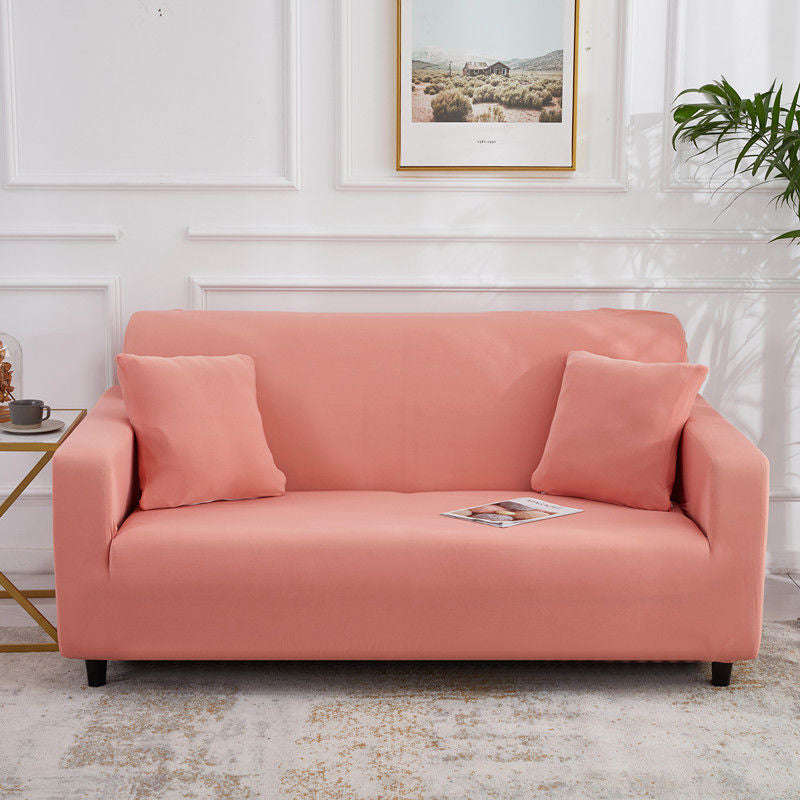 Pure Color Stretch Sofa Cover All-Inclusive Universal Sofa Cover Sofa Cushion Fabric | Orazek UK Ltd