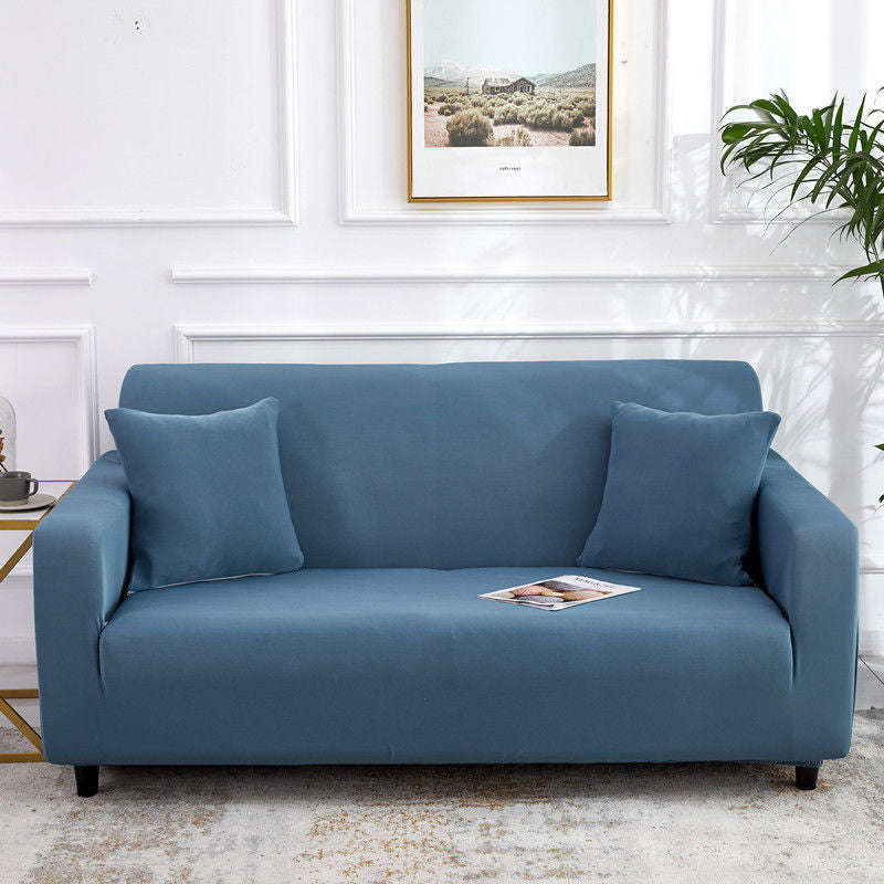 Pure Color Stretch Sofa Cover All-Inclusive Universal Sofa Cover Sofa Cushion Fabric | Orazek UK Ltd