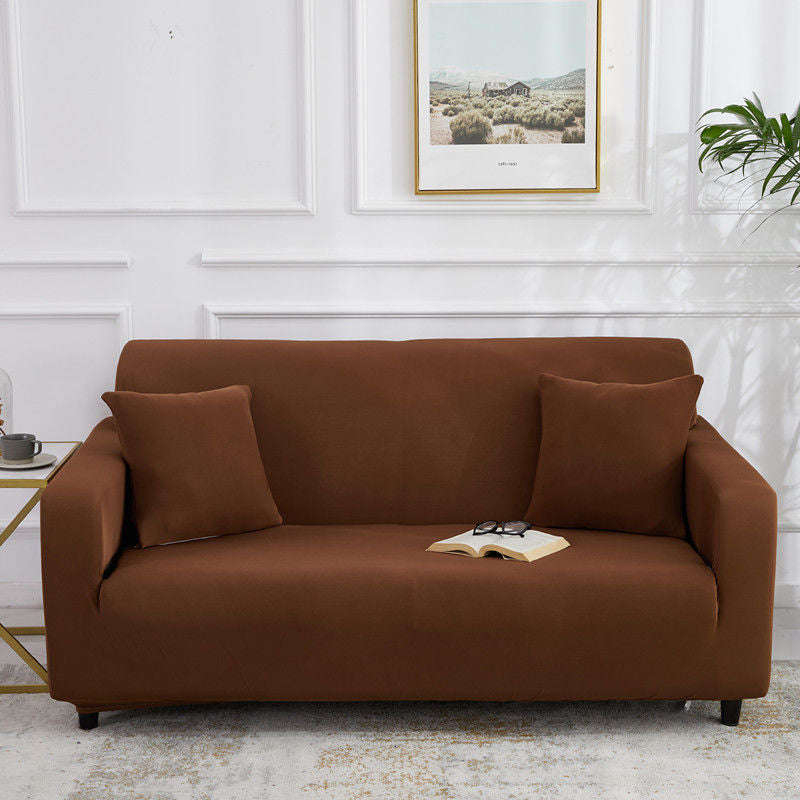 Pure Color Stretch Sofa Cover All-Inclusive Universal Sofa Cover Sofa Cushion Fabric | Orazek UK Ltd
