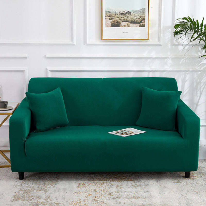 Pure Color Stretch Sofa Cover All-Inclusive Universal Sofa Cover Sofa Cushion Fabric | Orazek UK Ltd