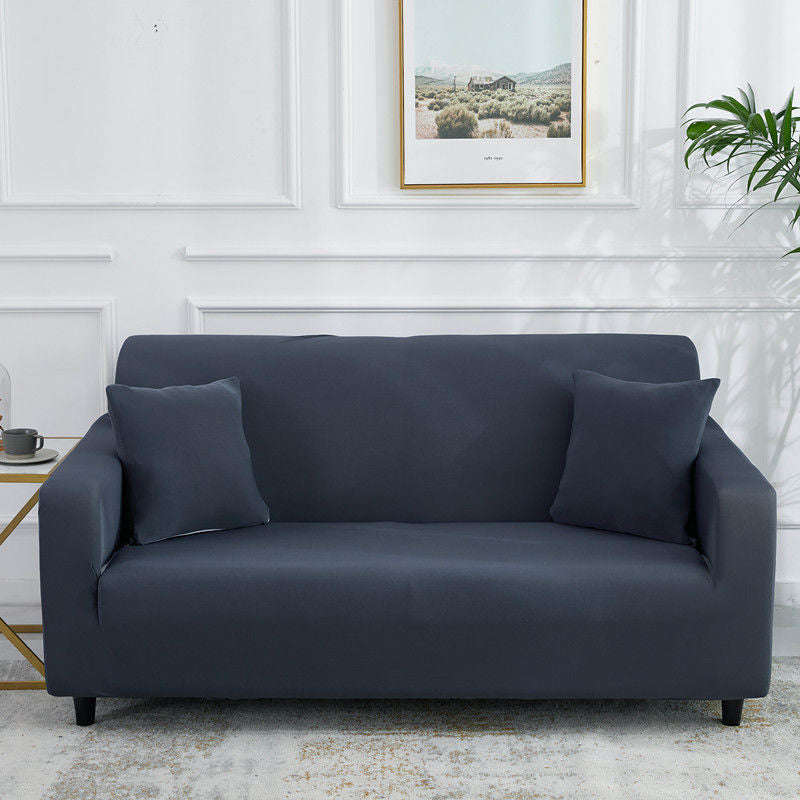 Pure Color Stretch Sofa Cover All-Inclusive Universal Sofa Cover Sofa Cushion Fabric | Orazek UK Ltd