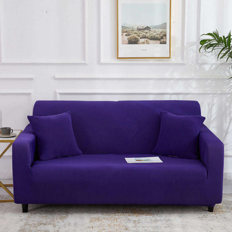 Pure Color Stretch Sofa Cover All-Inclusive Universal Sofa Cover Sofa Cushion Fabric | Orazek UK Ltd