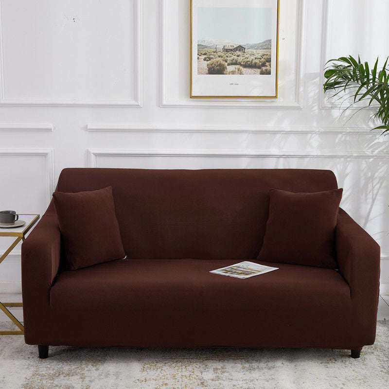 Pure Color Stretch Sofa Cover All-Inclusive Universal Sofa Cover Sofa Cushion Fabric | Orazek UK Ltd