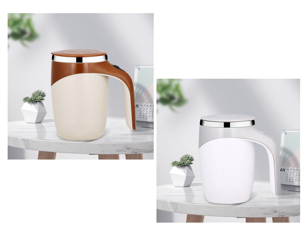 Rechargeable Model Automatic Stirring Cup Coffee Cup High Value Electric Stirring Cup Lazy Milkshake Rotating Magnetic Water Cup | Orazek UK Ltd