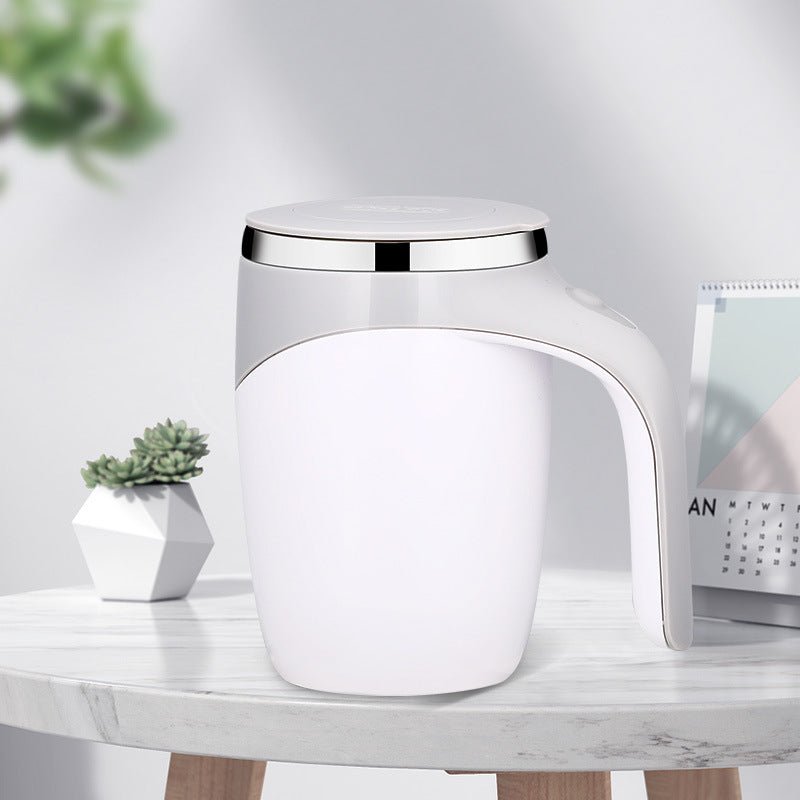 Rechargeable Model Automatic Stirring Cup Coffee Cup High Value Electric Stirring Cup Lazy Milkshake Rotating Magnetic Water Cup | Orazek UK Ltd