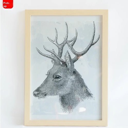 Rectangular Solid Wood Photo Frame Photo Wall Wall Hanging Table Wooden Picture Frame | Orazek UK Ltd