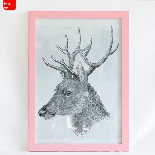 Rectangular Solid Wood Photo Frame Photo Wall Wall Hanging Table Wooden Picture Frame | Orazek UK Ltd