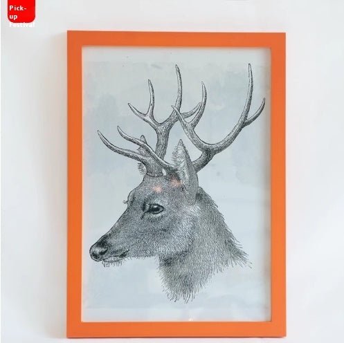 Rectangular Solid Wood Photo Frame Photo Wall Wall Hanging Table Wooden Picture Frame | Orazek UK Ltd