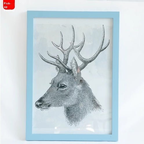 Rectangular Solid Wood Photo Frame Photo Wall Wall Hanging Table Wooden Picture Frame | Orazek UK Ltd