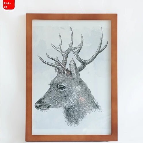 Rectangular Solid Wood Photo Frame Photo Wall Wall Hanging Table Wooden Picture Frame | Orazek UK Ltd