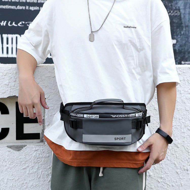Reflective Waist Bags Men Crossbody Bag Pack For Travel Walking Running Hiking Cycling | Orazek UK Ltd