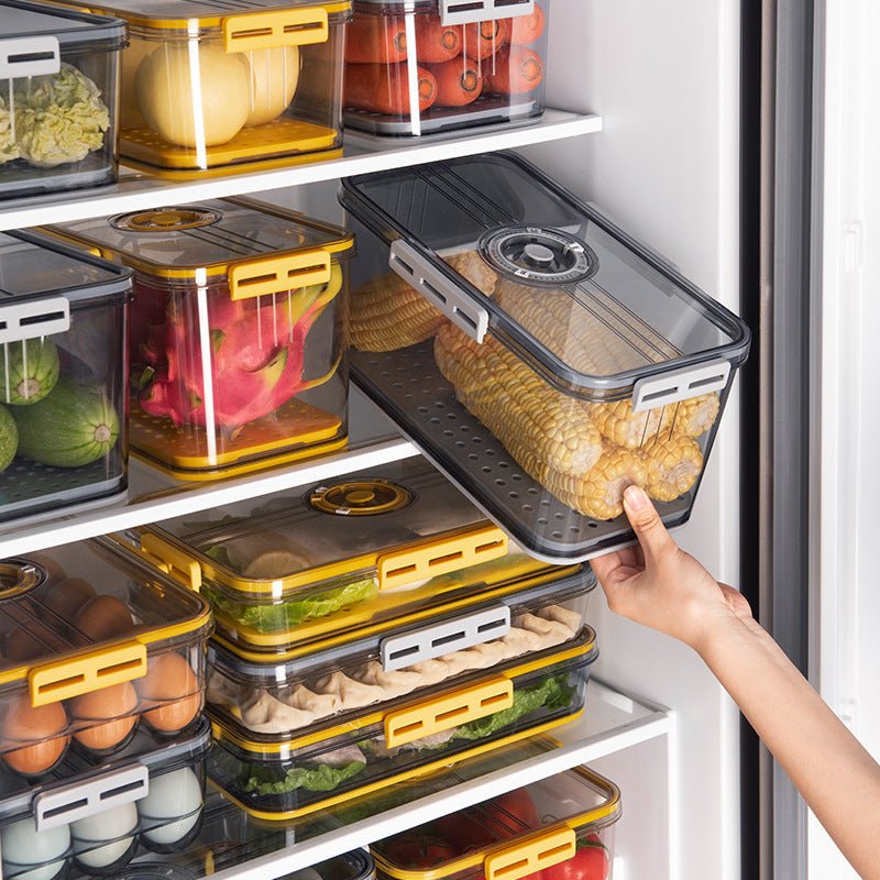 Refrigerator Storage Box Transparent Food Grade PET Plastic Storage Box | Orazek UK Ltd
