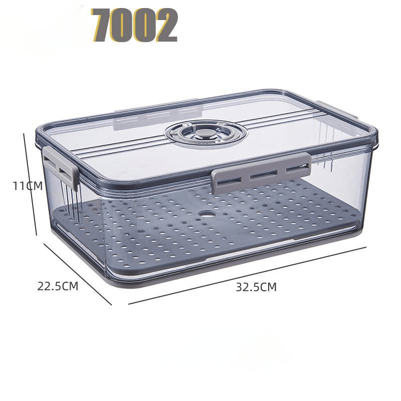 Refrigerator Storage Box Transparent Food Grade PET Plastic Storage Box | Orazek UK Ltd