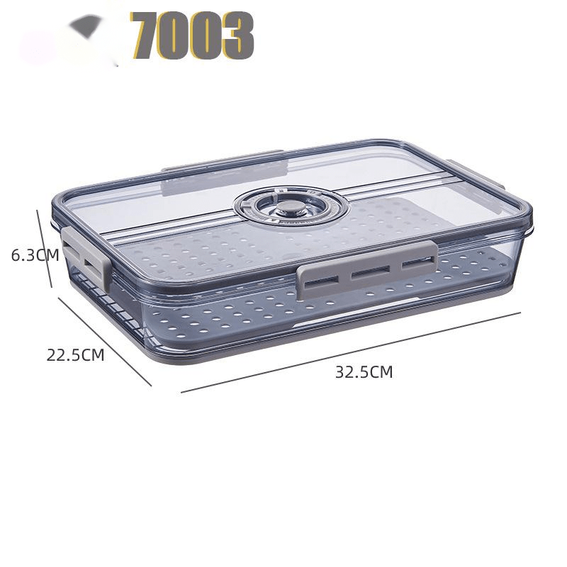 Refrigerator Storage Box Transparent Food Grade PET Plastic Storage Box | Orazek UK Ltd