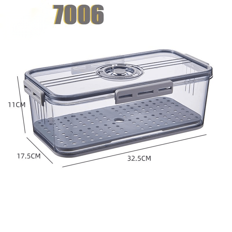 Refrigerator Storage Box Transparent Food Grade PET Plastic Storage Box | Orazek UK Ltd