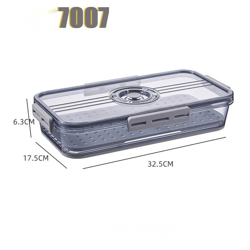 Refrigerator Storage Box Transparent Food Grade PET Plastic Storage Box | Orazek UK Ltd