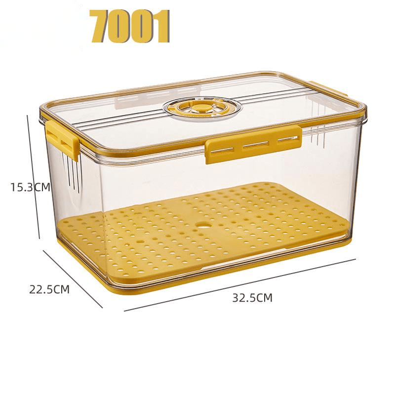 Refrigerator Storage Box Transparent Food Grade PET Plastic Storage Box | Orazek UK Ltd