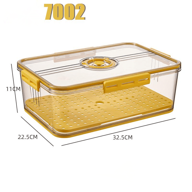 Refrigerator Storage Box Transparent Food Grade PET Plastic Storage Box | Orazek UK Ltd