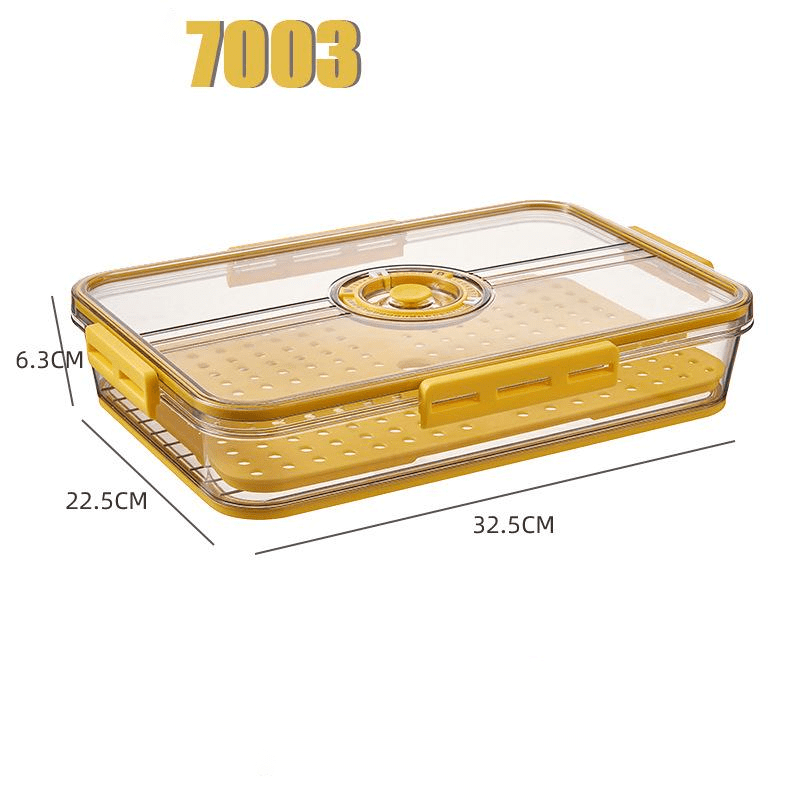 Refrigerator Storage Box Transparent Food Grade PET Plastic Storage Box | Orazek UK Ltd