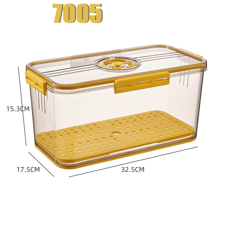 Refrigerator Storage Box Transparent Food Grade PET Plastic Storage Box | Orazek UK Ltd
