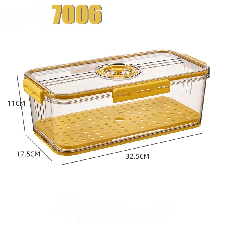 Refrigerator Storage Box Transparent Food Grade PET Plastic Storage Box | Orazek UK Ltd