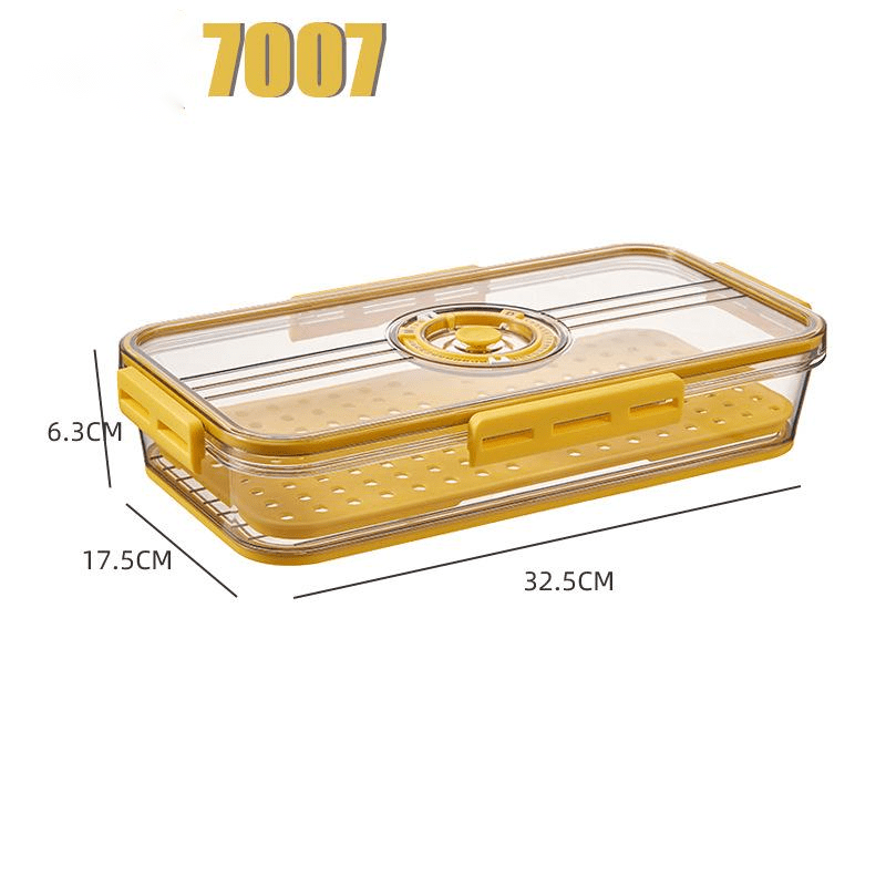 Refrigerator Storage Box Transparent Food Grade PET Plastic Storage Box | Orazek UK Ltd