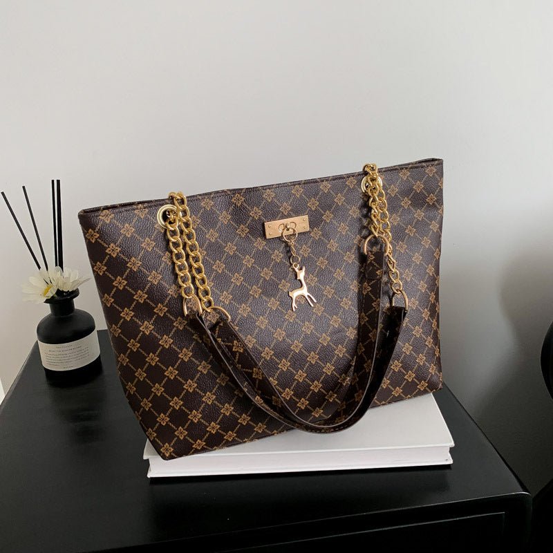 Retro Commuter Texture Chain Shoulder Bag For Women Spring | Orazek UK Ltd