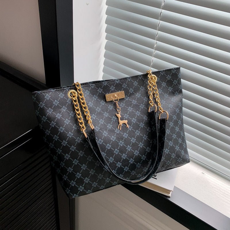 Retro Commuter Texture Chain Shoulder Bag For Women Spring | Orazek UK Ltd
