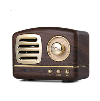 Retro Knob Wireless Bluetooth Speaker U Disk Card Radio Portable Multi-color Bluetooth Audio | Orazek UK Ltd