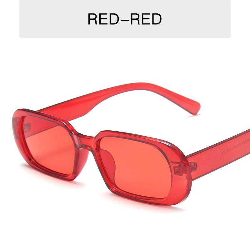 Retro Small Frame Sunglasses Female Candy Color Colorful Fashion Sunglasses | Orazek UK Ltd