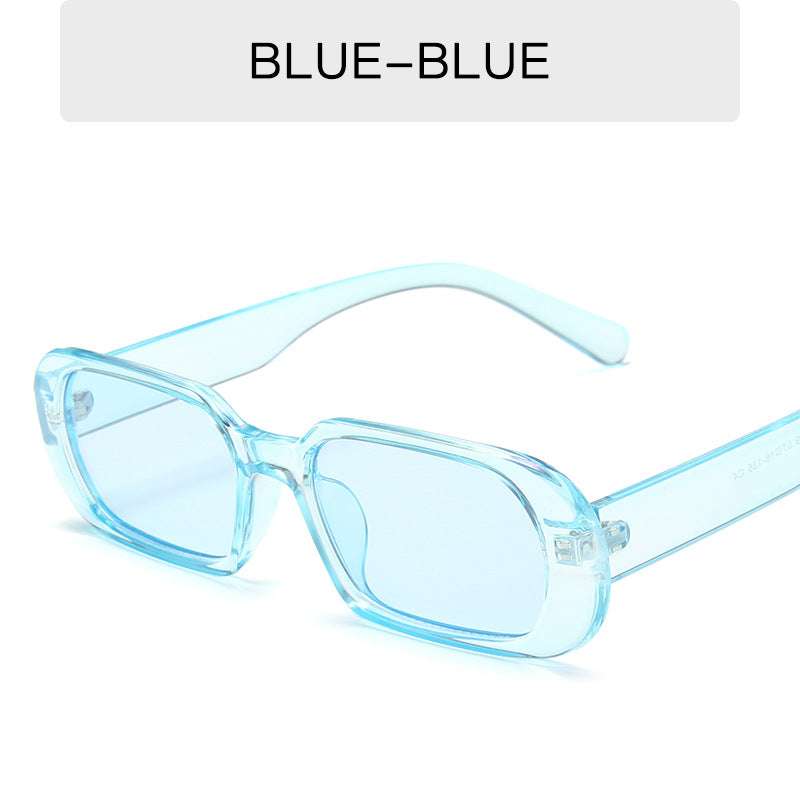 Retro Small Frame Sunglasses Female Candy Color Colorful Fashion Sunglasses | Orazek UK Ltd