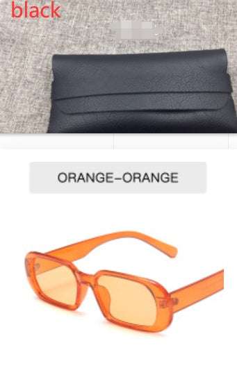 Retro Small Frame Sunglasses Female Candy Color Colorful Fashion Sunglasses | Orazek UK Ltd