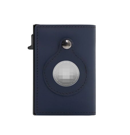 Rfid Card Holder Men Wallets Money Bag Male Black Short Purse Small Leather Slim Wallets Mini Wallets For Airtag Air Tag | Orazek UK Ltd