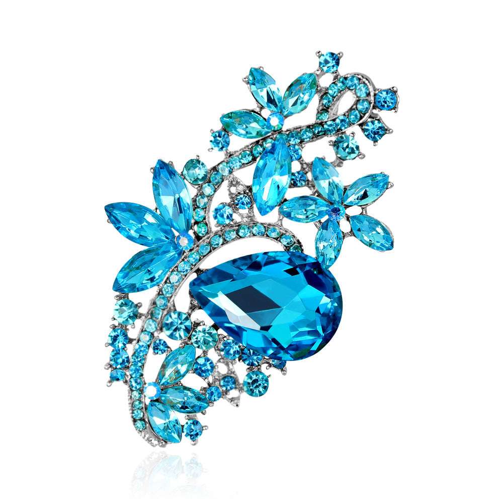 Rhinestone Brooch Acrylic Glass Brooch Pin Clothing Brooch Orazek UK Ltd